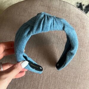 Lele Sadoughi Denim Headband